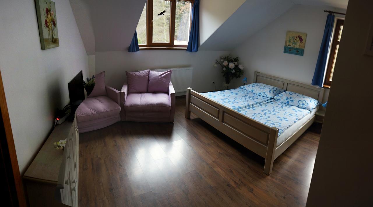 Farma Ztracenka Hotel Porici nad Sazavou Bagian luar foto